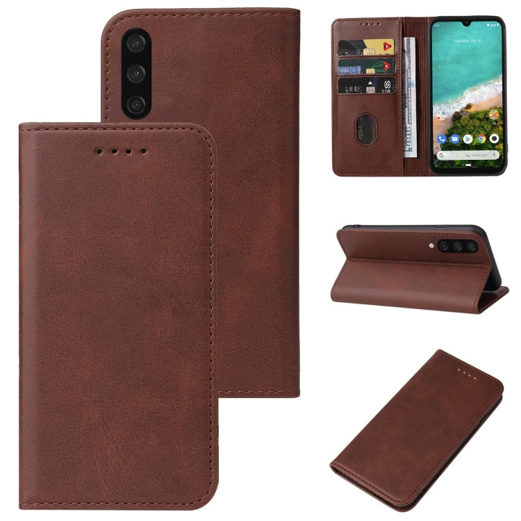 For Xiaomi Mi A3 Magnetic Closure Leather Phone Case