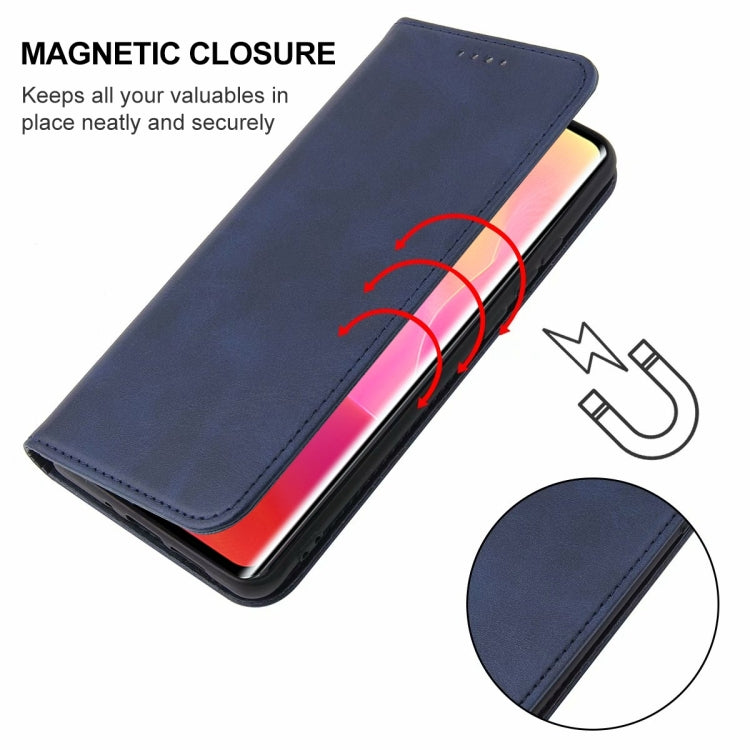 For Xiaomi Mi Note 10 Lite Magnetic Closure Leather Phone Case