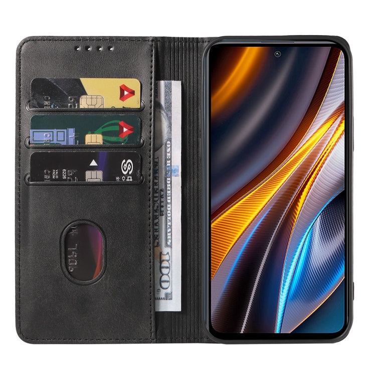 For Xiaomi Poco X4 GT Magnetic Closure Leather Phone Case