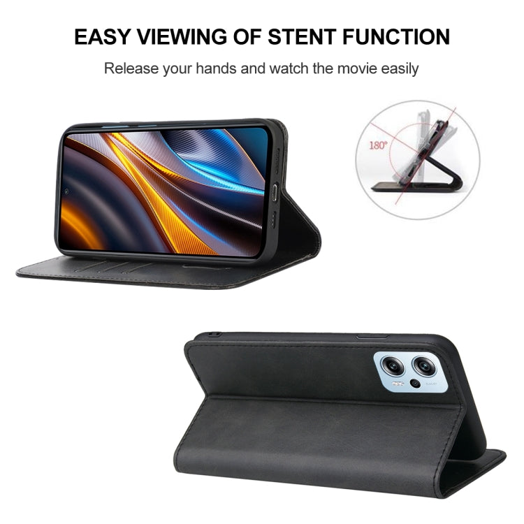 For Xiaomi Poco X4 GT Magnetic Closure Leather Phone Case