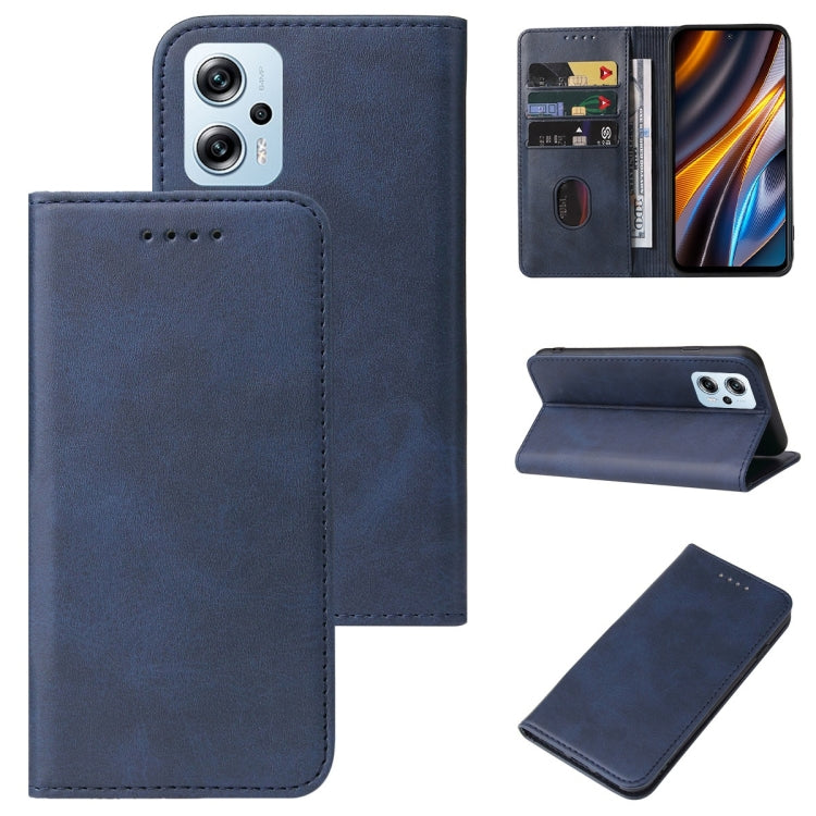 For Xiaomi Poco X4 GT Magnetic Closure Leather Phone Case