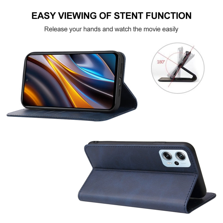 For Xiaomi Poco X4 GT Magnetic Closure Leather Phone Case