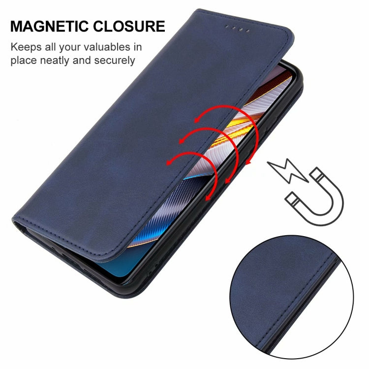 For Xiaomi Poco X4 GT Magnetic Closure Leather Phone Case