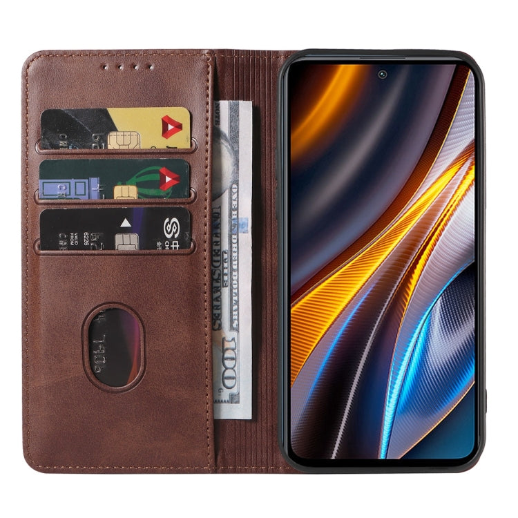 For Xiaomi Poco X4 GT Magnetic Closure Leather Phone Case