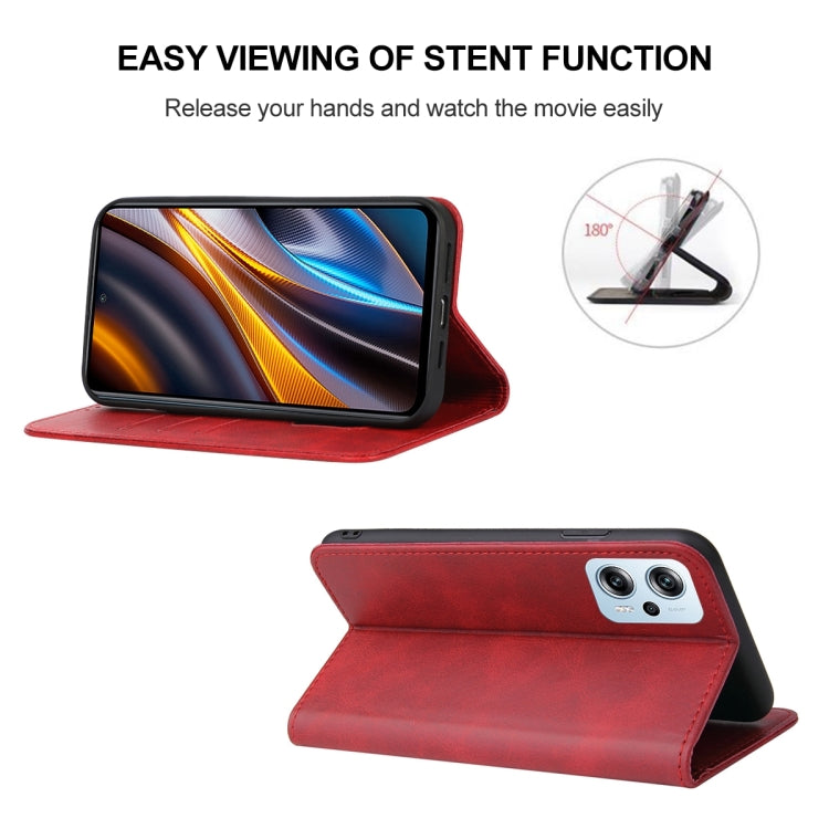 For Xiaomi Poco X4 GT Magnetic Closure Leather Phone Case