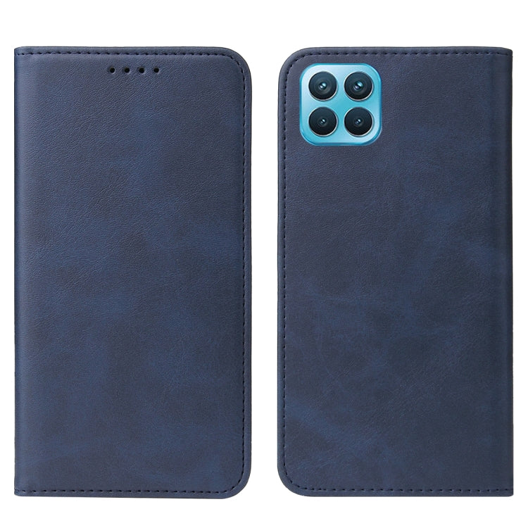 For OPPO F17 Pro Magnetic Closure Leather Phone Case