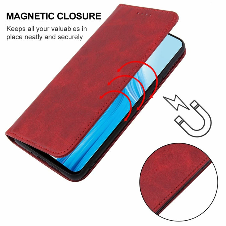 For OPPO F17 Pro Magnetic Closure Leather Phone Case
