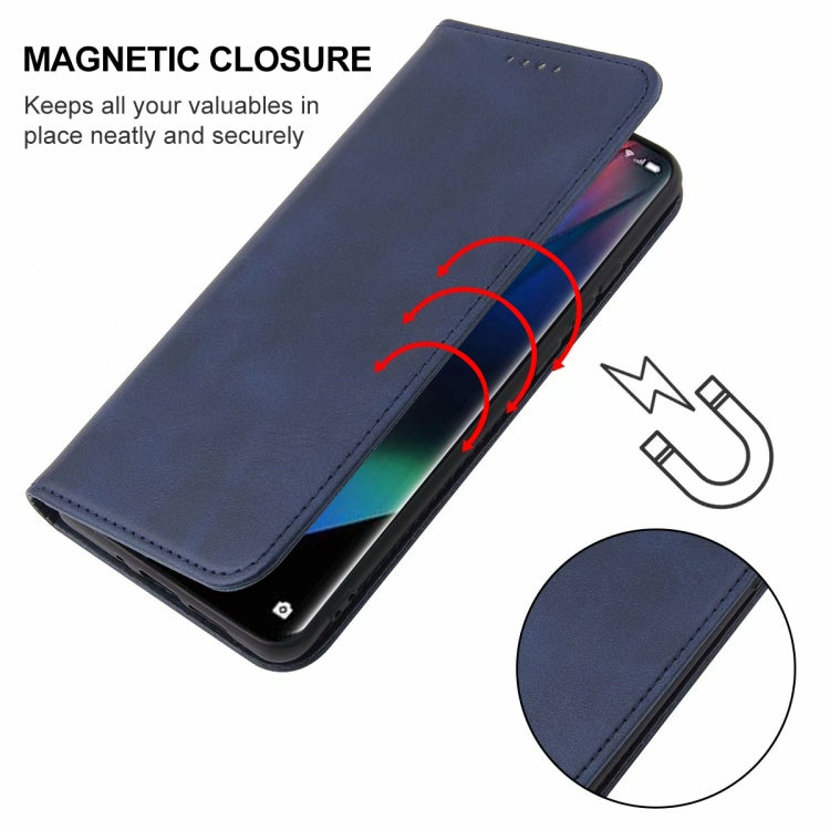 For OPPO Find X3 Magnetic Closure Leather Phone Case