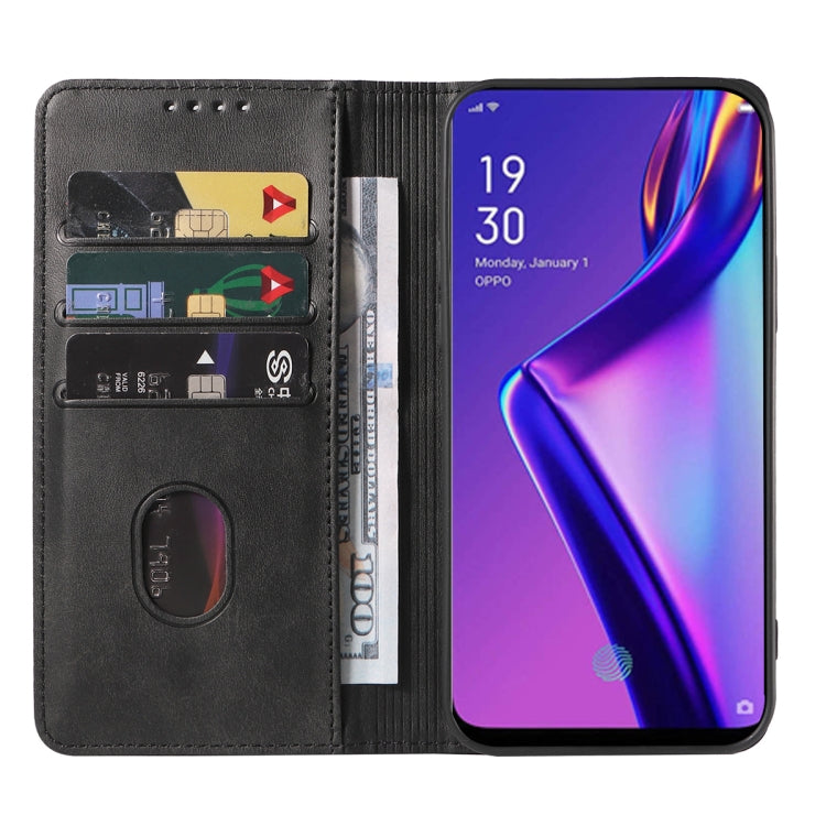 For OPPO K3 Magnetic Closure Leather Phone Case