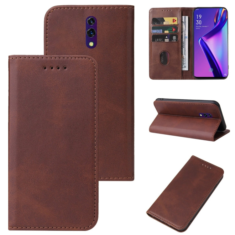 For OPPO K3 Magnetic Closure Leather Phone Case