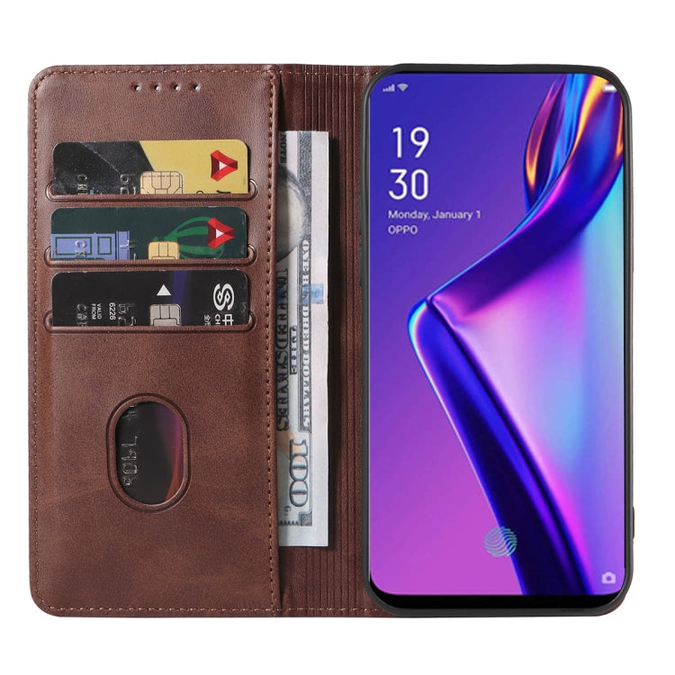 For OPPO K3 Magnetic Closure Leather Phone Case