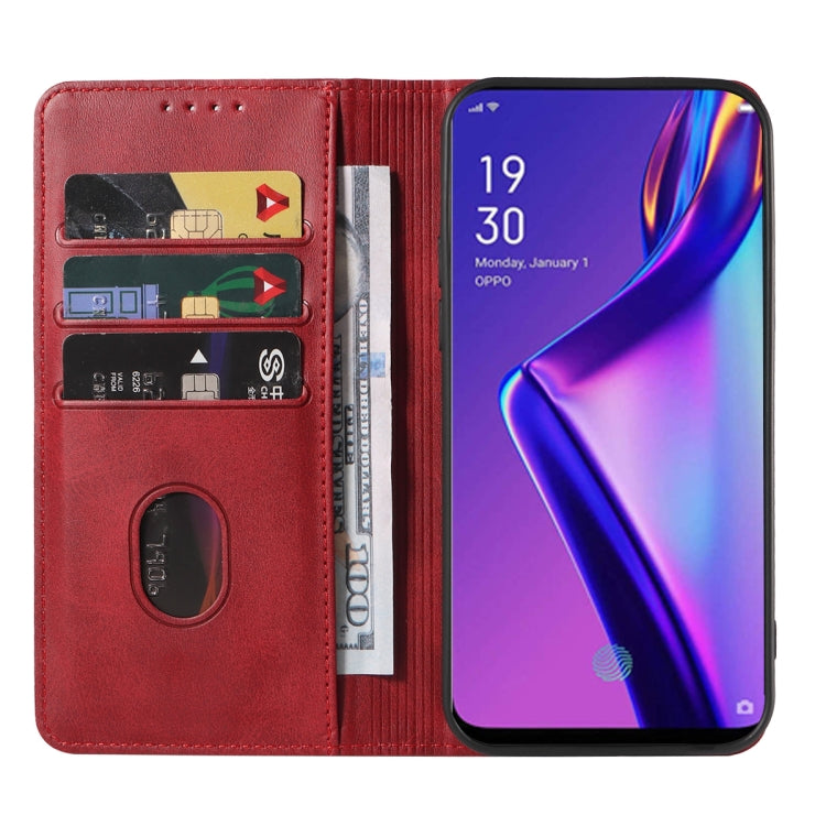 For OPPO K3 Magnetic Closure Leather Phone Case