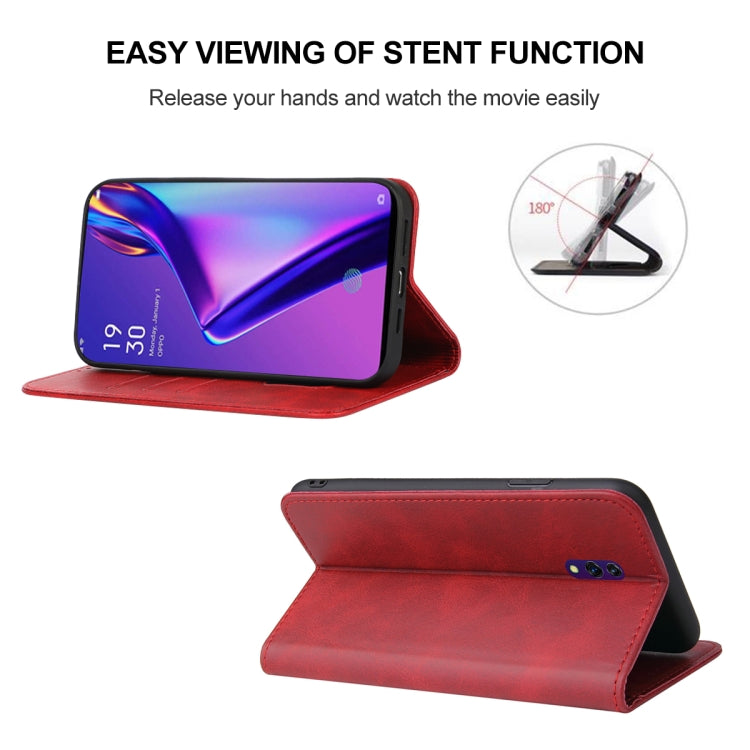 For OPPO K3 Magnetic Closure Leather Phone Case