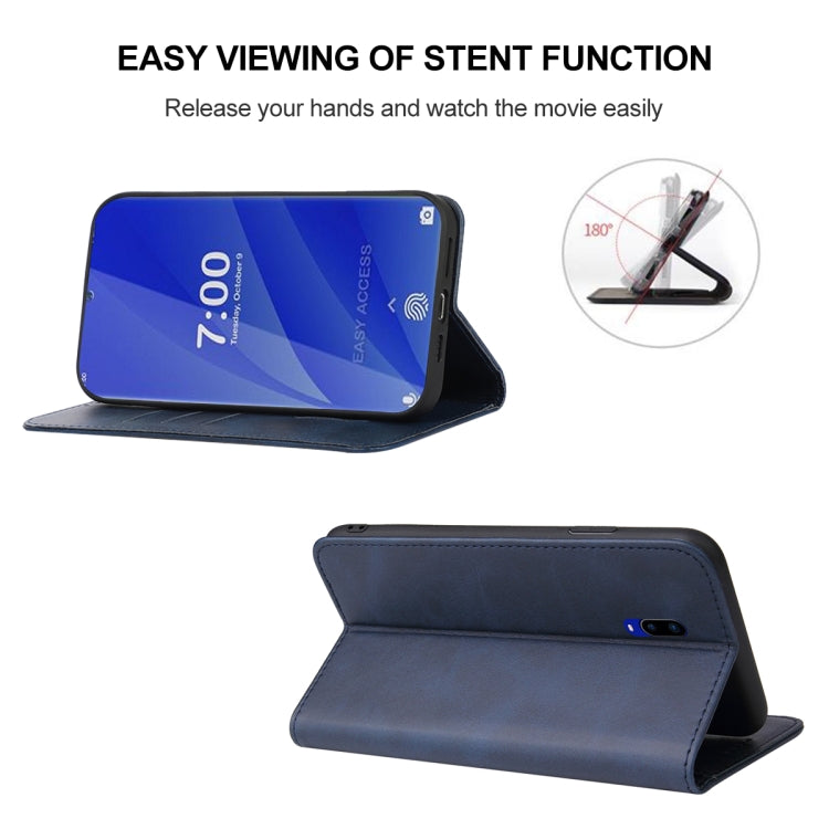 For OPPO R19 Magnetic Closure Leather Phone Case