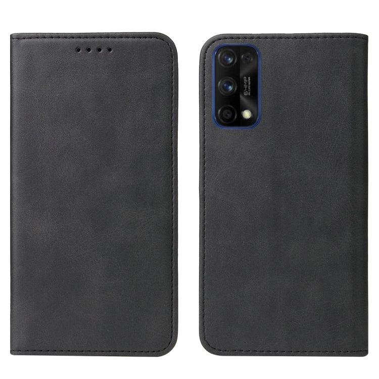 For Realme 7 Pro Magnetic Closure Leather Phone Case