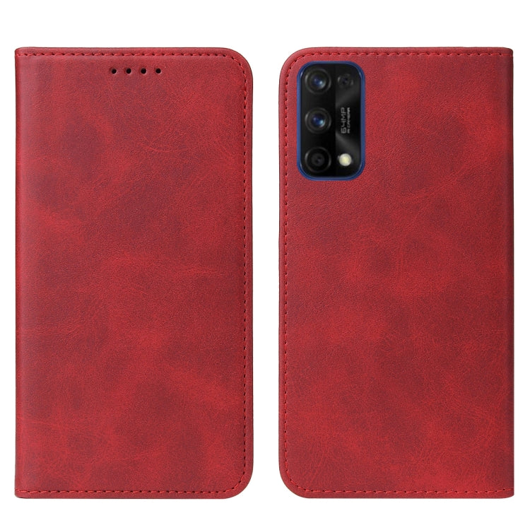 For Realme 7 Pro Magnetic Closure Leather Phone Case