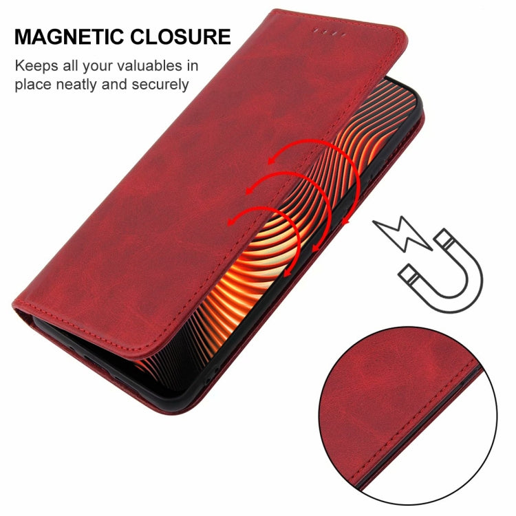 For Realme Narzo Magnetic Closure Leather Phone Case