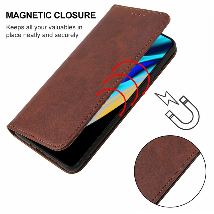 For Realme Narzo 50A Prime Magnetic Closure Leather Phone Case