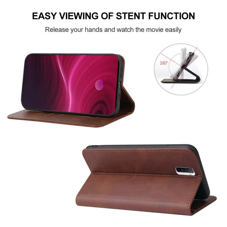 For Realme X2 Pro Magnetic Closure Leather Phone Case