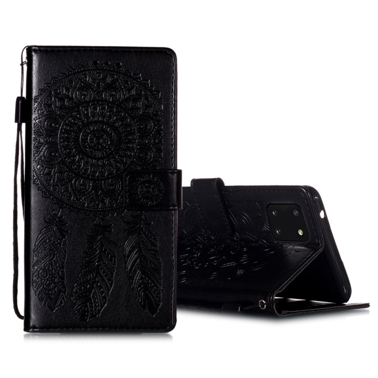 For Galaxy Note 10 Lite / A81 / M60s Dream Catcher Embossed Pattern Horizontal Flip Leather Case with Stand & Card Slots & Wallet Function