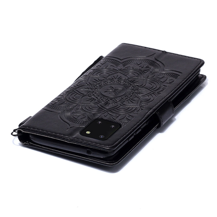 For Galaxy Note 10 Lite / A81 / M60s Dream Catcher Embossed Pattern Horizontal Flip Leather Case with Stand & Card Slots & Wallet Function