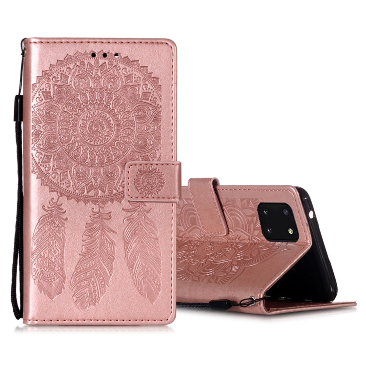 For Galaxy Note 10 Lite / A81 / M60s Dream Catcher Embossed Pattern Horizontal Flip Leather Case with Stand & Card Slots & Wallet Function