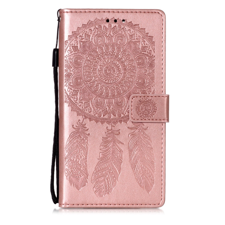For Galaxy Note 10 Lite / A81 / M60s Dream Catcher Embossed Pattern Horizontal Flip Leather Case with Stand & Card Slots & Wallet Function
