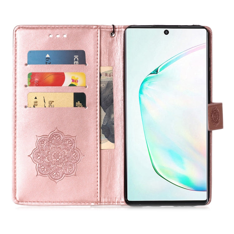 For Galaxy Note 10 Lite / A81 / M60s Dream Catcher Embossed Pattern Horizontal Flip Leather Case with Stand & Card Slots & Wallet Function