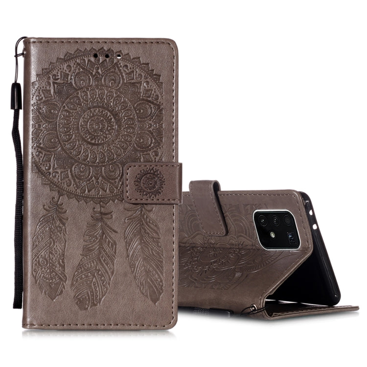 For Galaxy S10 Lite / A91 / M80s Dream Catcher Embossed Pattern Horizontal Flip Leather Case with Stand & Card Slots & Wallet Function