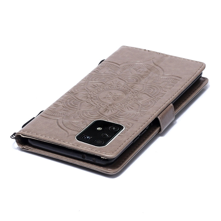 For Galaxy S10 Lite / A91 / M80s Dream Catcher Embossed Pattern Horizontal Flip Leather Case with Stand & Card Slots & Wallet Function