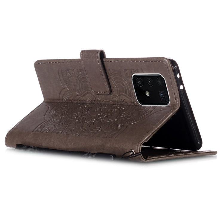 For Galaxy S10 Lite / A91 / M80s Dream Catcher Embossed Pattern Horizontal Flip Leather Case with Stand & Card Slots & Wallet Function
