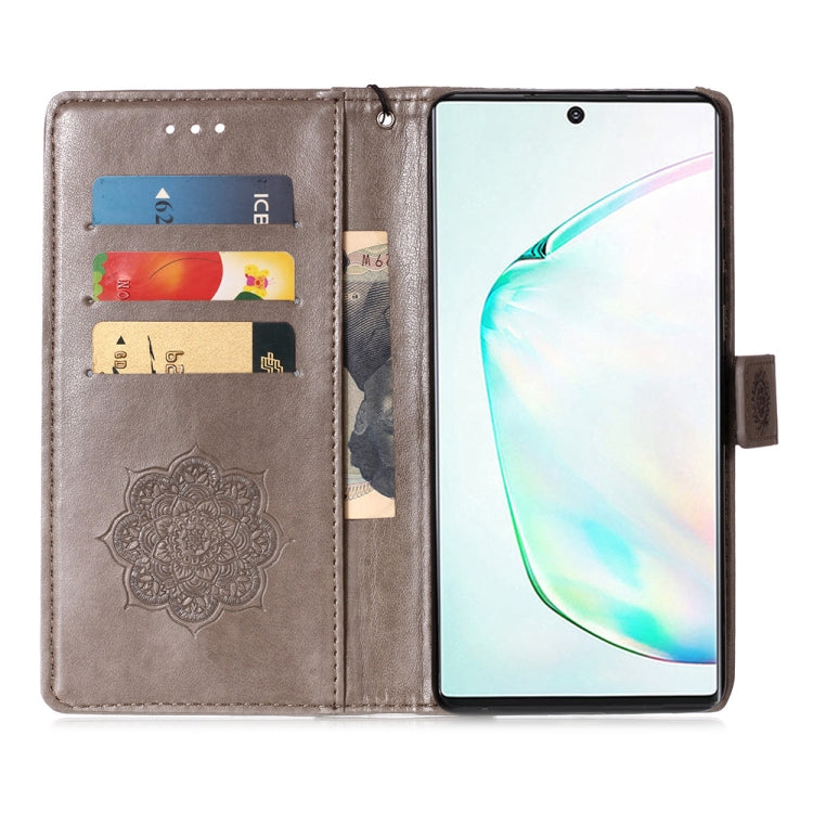 For Galaxy S10 Lite / A91 / M80s Dream Catcher Embossed Pattern Horizontal Flip Leather Case with Stand & Card Slots & Wallet Function