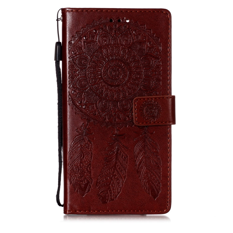 For Galaxy S10 Lite / A91 / M80s Dream Catcher Embossed Pattern Horizontal Flip Leather Case with Stand & Card Slots & Wallet Function