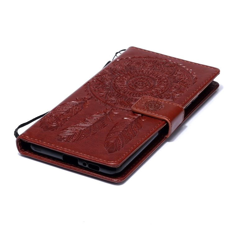 For Galaxy S10 Lite / A91 / M80s Dream Catcher Embossed Pattern Horizontal Flip Leather Case with Stand & Card Slots & Wallet Function