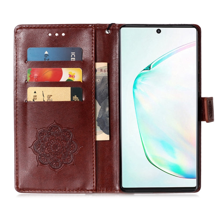For Galaxy S10 Lite / A91 / M80s Dream Catcher Embossed Pattern Horizontal Flip Leather Case with Stand & Card Slots & Wallet Function