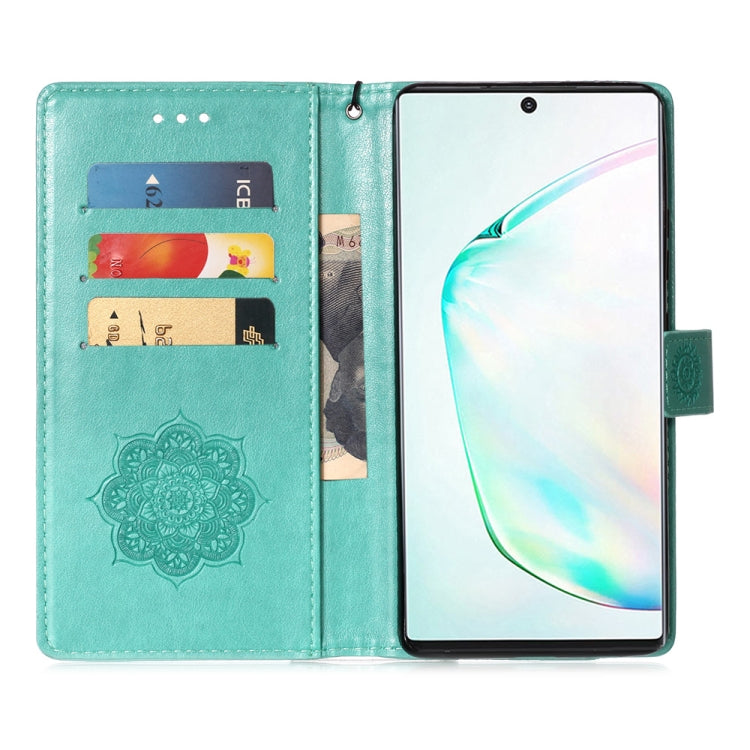 For Galaxy S10 Lite / A91 / M80s Dream Catcher Embossed Pattern Horizontal Flip Leather Case with Stand & Card Slots & Wallet Function