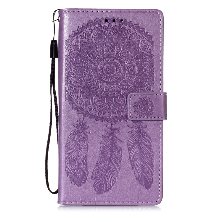 For Galaxy S10 Lite / A91 / M80s Dream Catcher Embossed Pattern Horizontal Flip Leather Case with Stand & Card Slots & Wallet Function