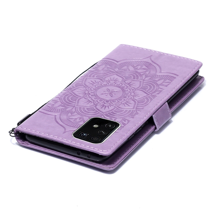 For Galaxy S10 Lite / A91 / M80s Dream Catcher Embossed Pattern Horizontal Flip Leather Case with Stand & Card Slots & Wallet Function