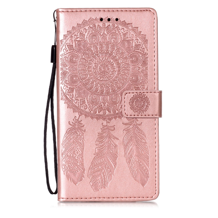 For Galaxy S10 Lite / A91 / M80s Dream Catcher Embossed Pattern Horizontal Flip Leather Case with Stand & Card Slots & Wallet Function