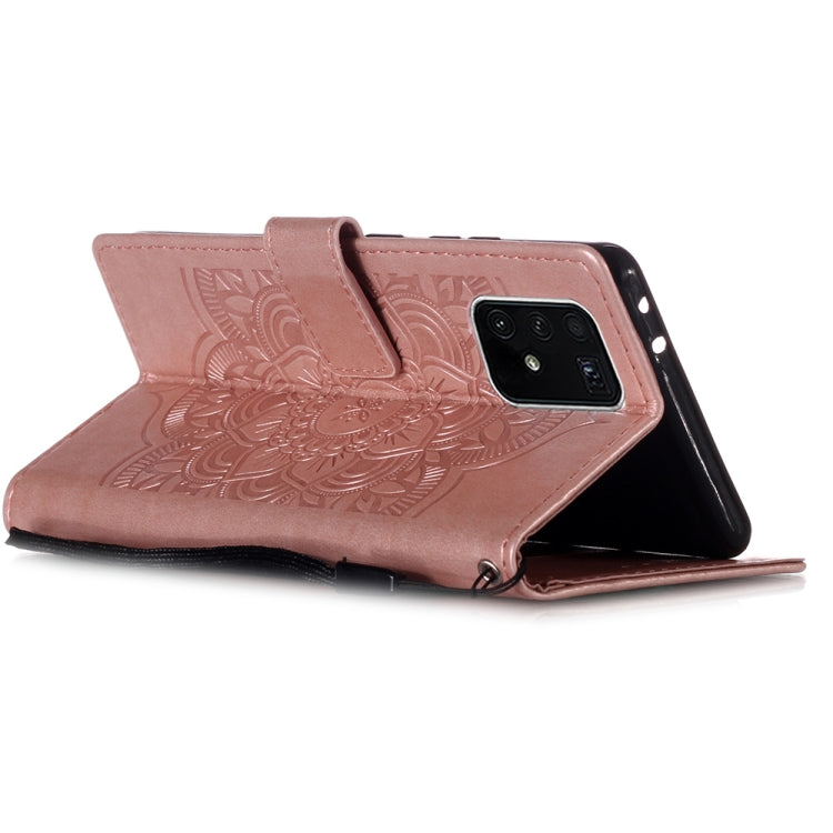 For Galaxy S10 Lite / A91 / M80s Dream Catcher Embossed Pattern Horizontal Flip Leather Case with Stand & Card Slots & Wallet Function