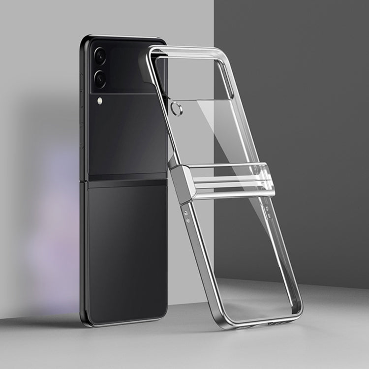 For Samsung Galaxy Z Flip3 5G Electroplating PC Full Coverage Shockproof Phone Case