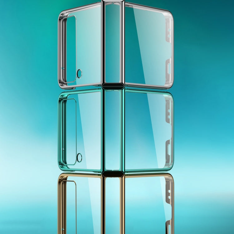 For Samsung Galaxy Z Flip3 5G Electroplating PC Full Coverage Shockproof Phone Case