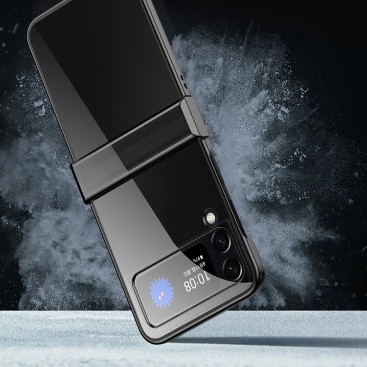 For Samsung Galaxy Z Flip3 5G Electroplating PC Full Coverage Shockproof Phone Case