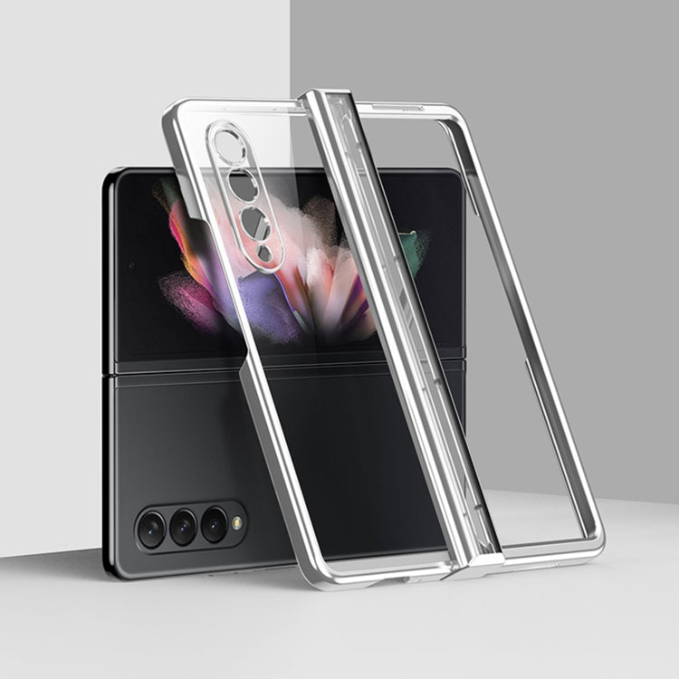 For Samsung Galaxy Z Fold3 5G Electroplating PC Full Coverage Shockproof Phone Case
