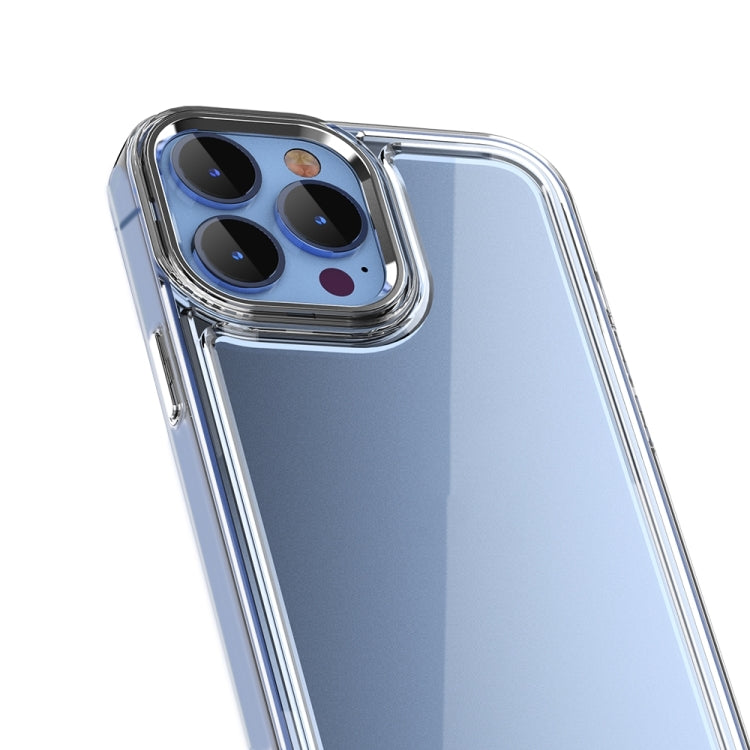 For iPhone 14 Pro Acrylic + TPU Shockproof Phone Case(Transparent)