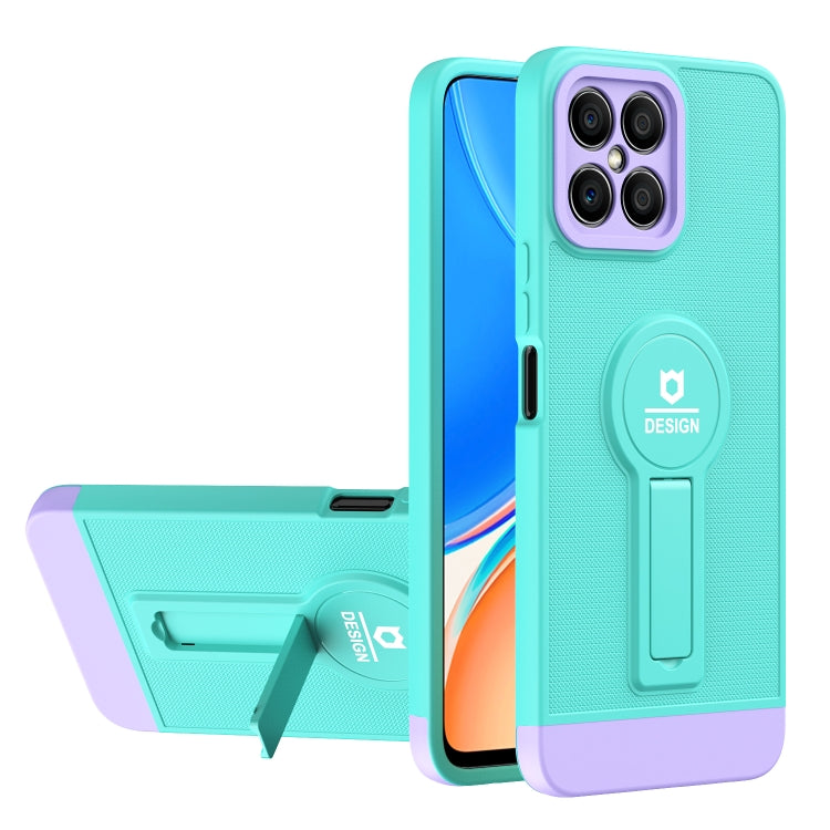 For Honor X8 Small Tail Holder TPU+PC Phone Case
