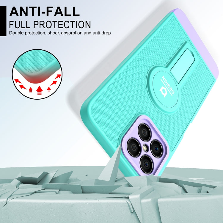 For Honor X8 Small Tail Holder TPU+PC Phone Case