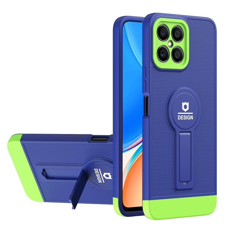 For Honor X8 Small Tail Holder TPU+PC Phone Case
