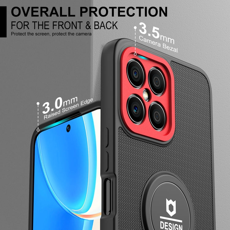 For Honor X8 Small Tail Holder TPU+PC Phone Case