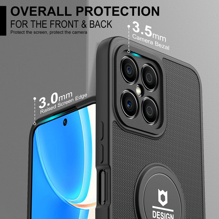 For Honor X8 Small Tail Holder TPU+PC Phone Case